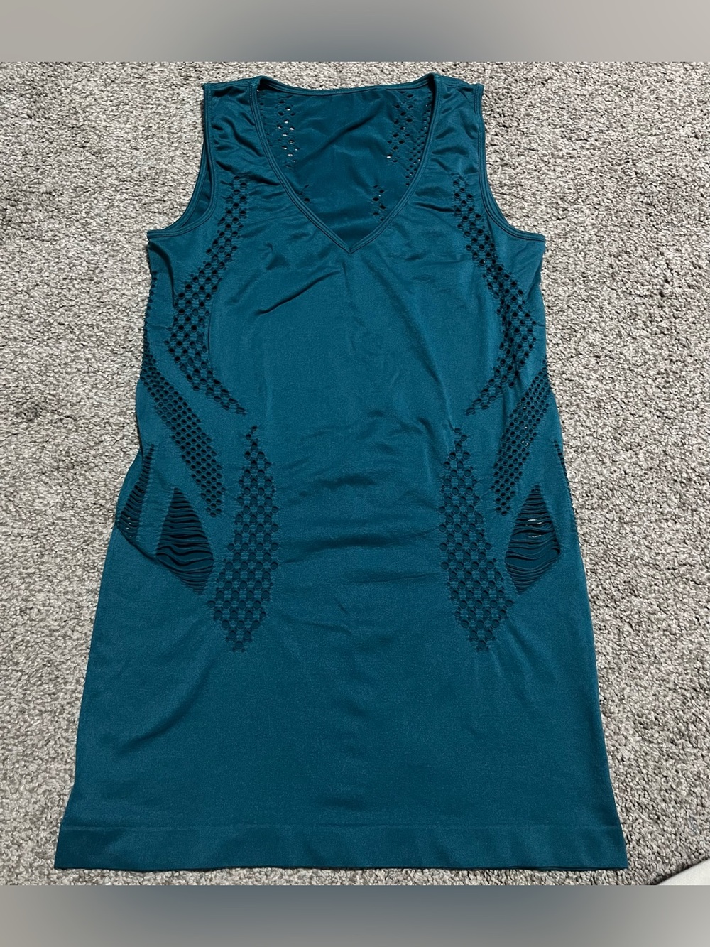 Fabletics Tank Top | Fabletics Stretchy Tank Top | Fabletics Teal Tank Top